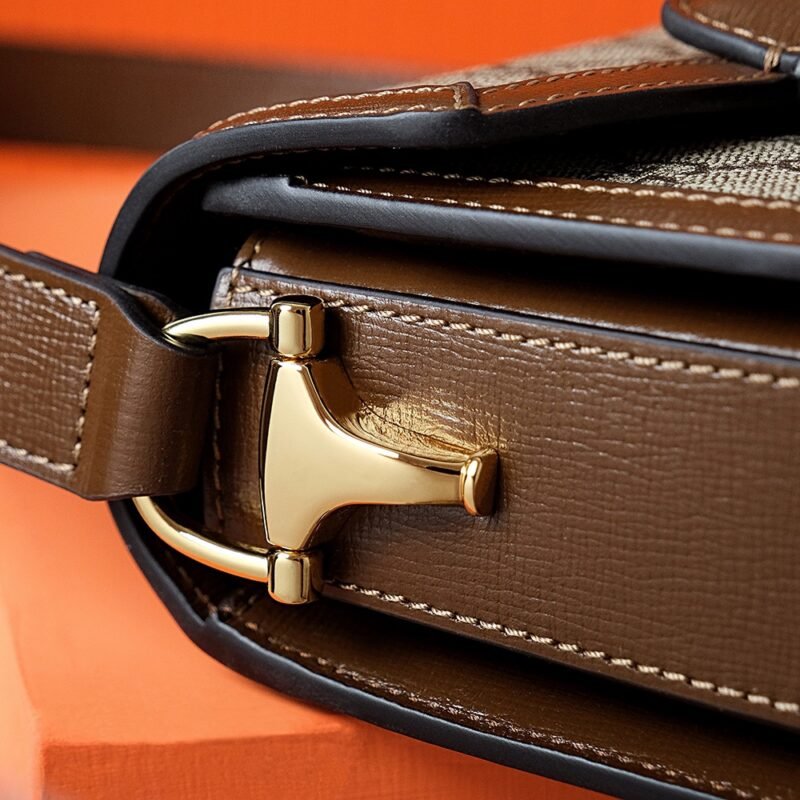 Replica Gucci Horsebit 1995 Semi – Circular Canvas - Image 16