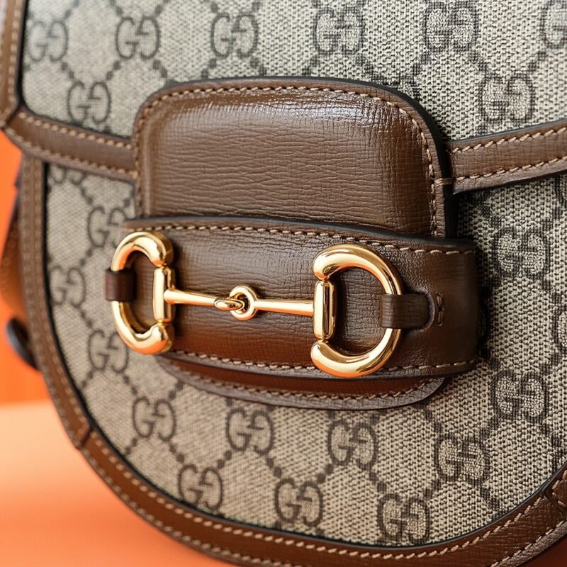 Replica Gucci Horsebit 1995 Semi – Circular Canvas - Image 18