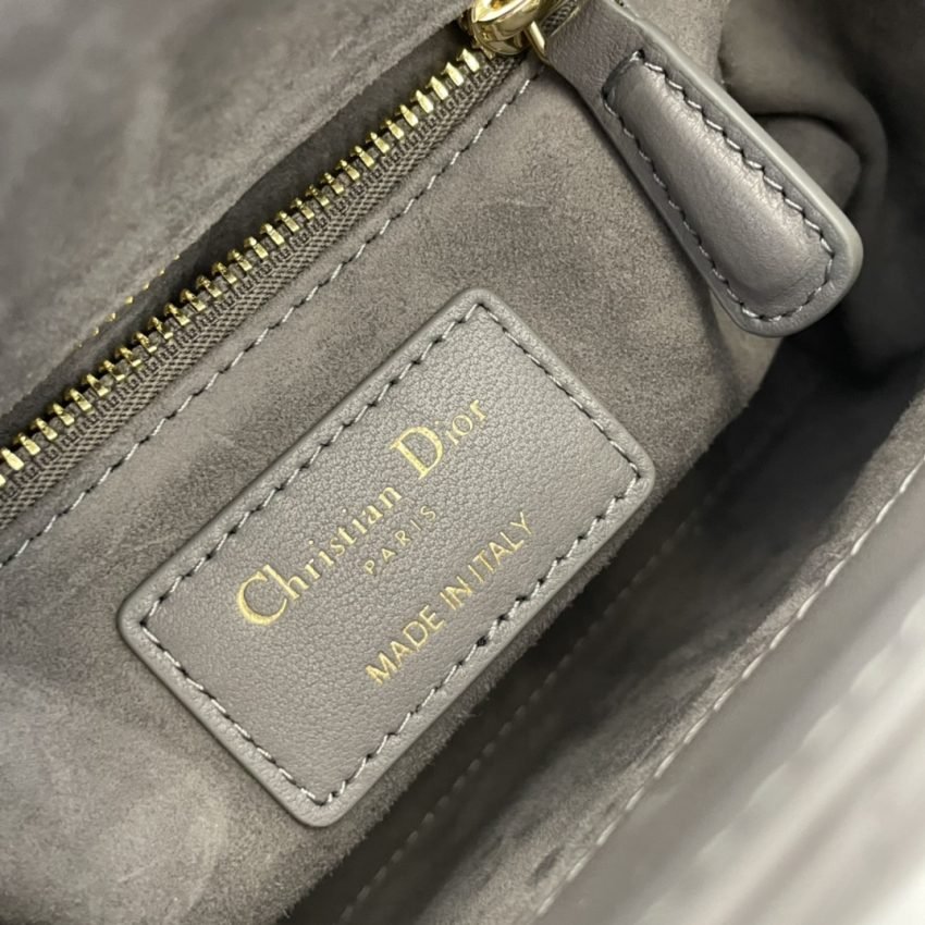 Fake Lady Dior Mini Satin Grey - Image 10