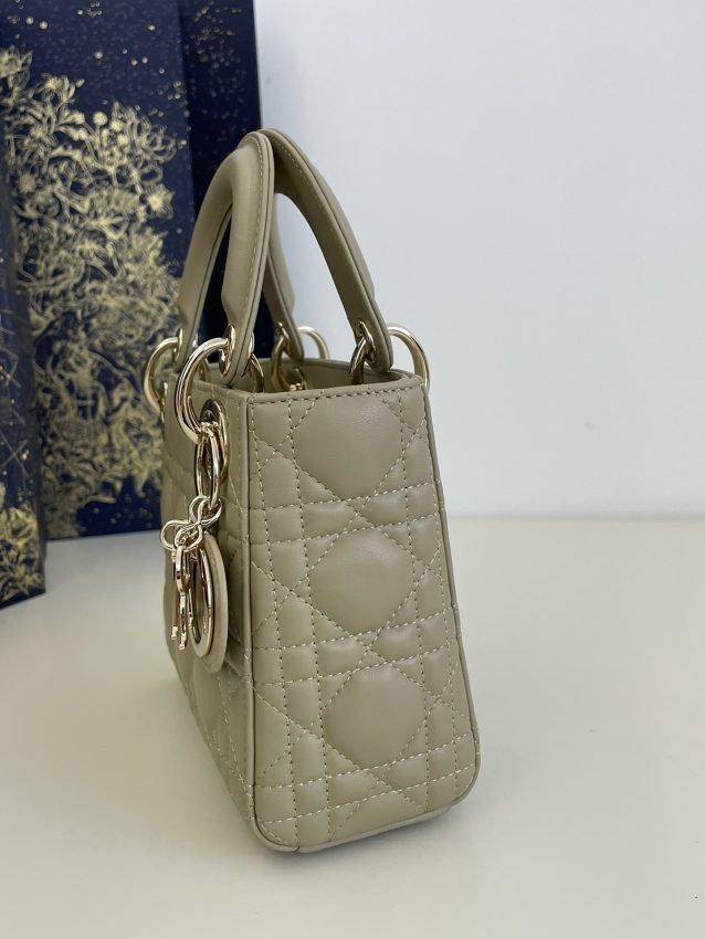 Fake Lady Dior Mini Beige - Image 2