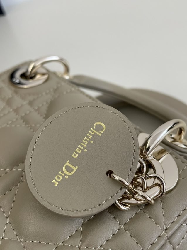 Fake Lady Dior Mini Beige - Image 9