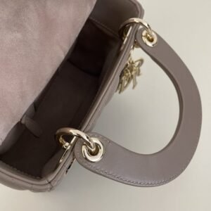 Alternative view of Lady Dior Mini Dark Beige