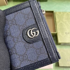 Alternative view of Replica Gucci Ophidia Compact Wallet Black