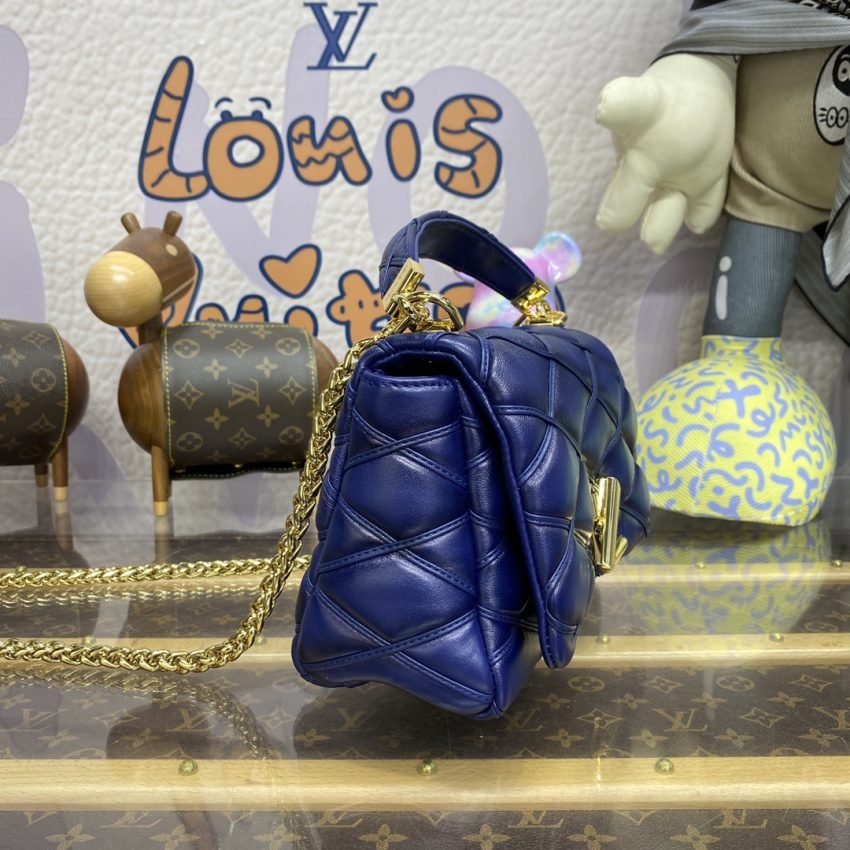 Fake Louis Vuitton Go – 14 Blue - Image 5