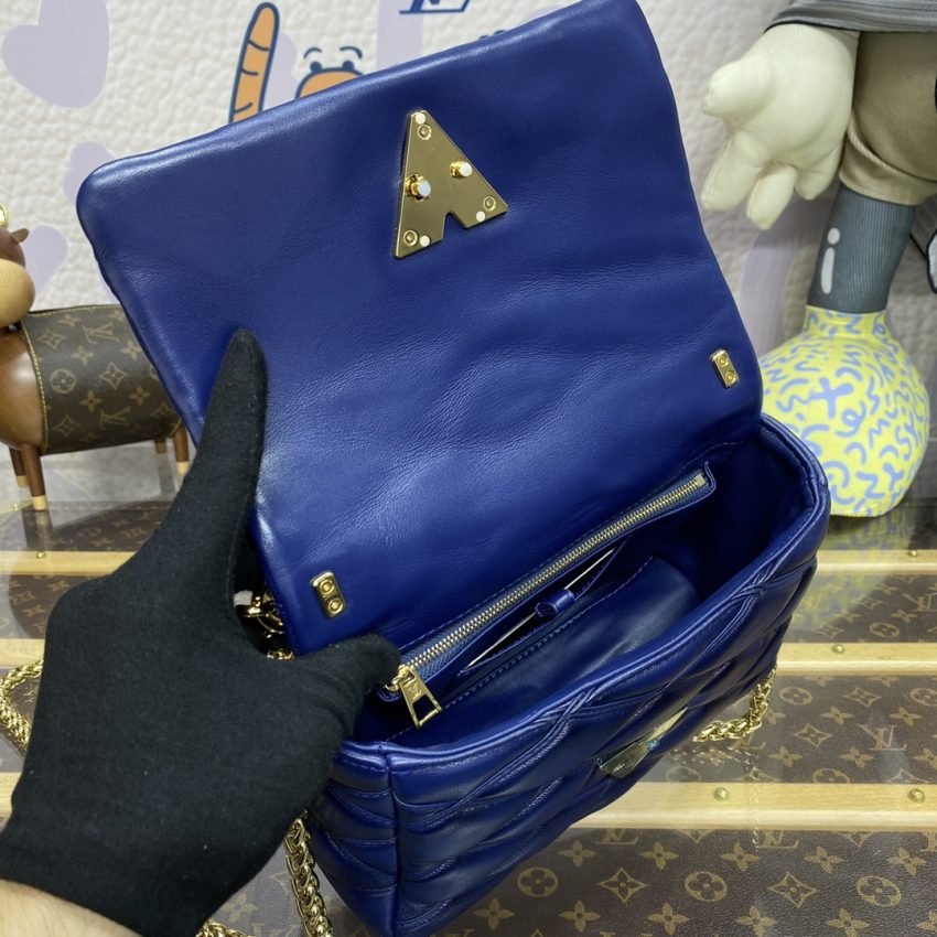 Fake Louis Vuitton Go – 14 Blue - Image 7