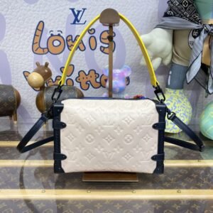Alternative view of Fake Louis Vuitton Side Trunk White