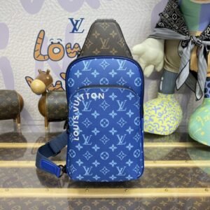 Replica Louis Vuitton Avenue Slingbag Blue