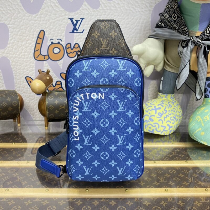 Replica Louis Vuitton Avenue Slingbag Blue