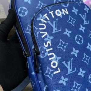 Alternative view of Replica Louis Vuitton Avenue Slingbag Blue