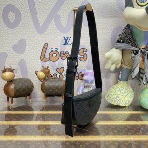 Alternative view of Fake Louis Vuitton Moon Crossbody Full Black