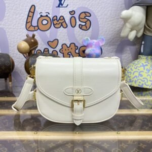 Fake Louis Vuitton Saumur White