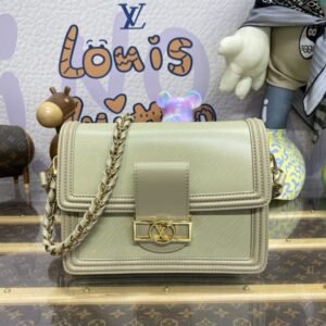 Fake Louis Vuitton Dauphine Mini Beige