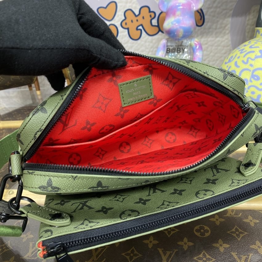 Replica Louis Vuitton Trio Messenger Green - Image 5