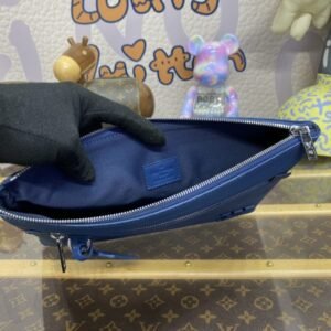 Alternative view of Louis Vuitton Takeoff Pouch Blue