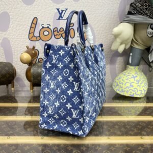 Alternative view of Replica LV Onthego Blue Denim