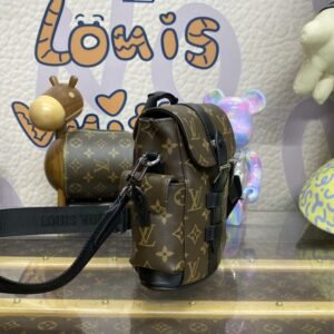 Alternative view of Replica Louis Vuitton Nano Christopher Backpack Brown