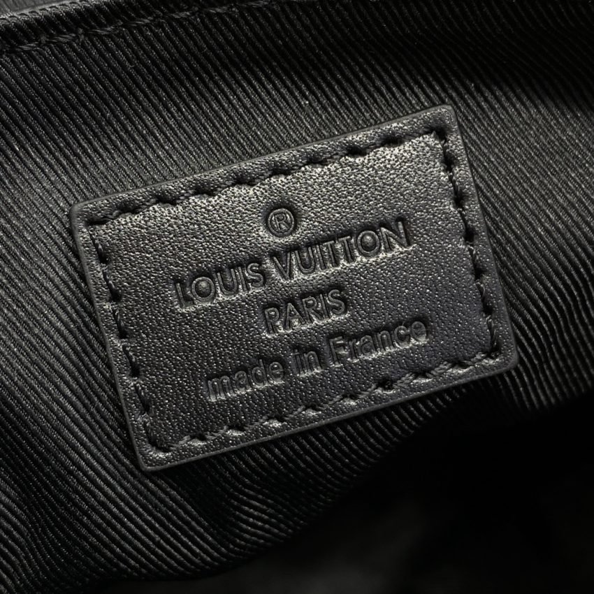 Fake Louis Vuitton Nano Christopher Backpack Black - Image 9