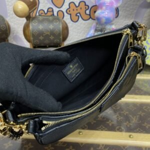Alternative view of Fake Louis Vuitton Multi Pochette Accessoires Black