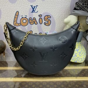 Replica Louis Vuitton Loop Hobo Black