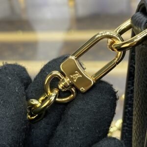 Alternative view of Fake Louis Vuitton Wallet On Chain Metis Black