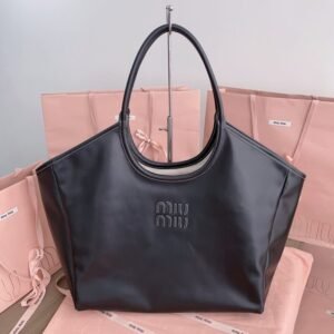 Fake Miu Miu Ivy Tote Black