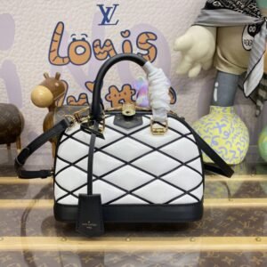 Fake Louis Vuitton Alma Bb White