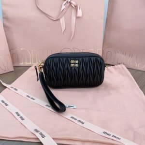 Replica Miu Miu Clutch Black