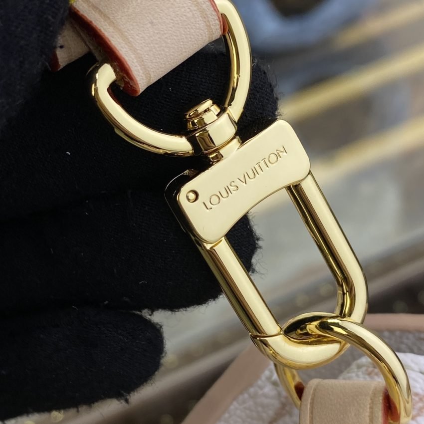 Replica Louis Vuitton Pochette Metis East West Pink - Image 6