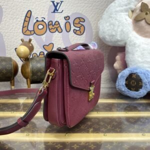 Alternative view of Fake Louis Vuitton Pochette Metis Bordeaux