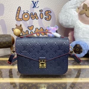 Replica Louis Vuitton Pochette Metis Dark Blue