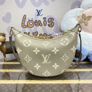 Fake Louis Vuitton Loop Hobo Beige