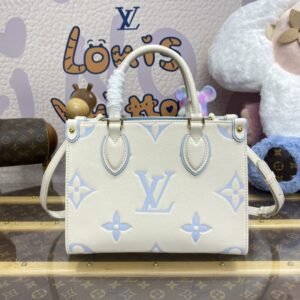 Fake LV Onthego PM Light Blue