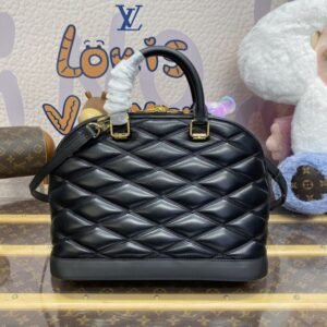 Alternative view of Fake Louis Vuitton Alma PM Black