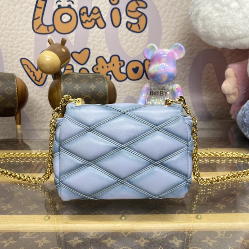Replica Louis Vuitton Go – 14 Pico Sky Blue - Image 6