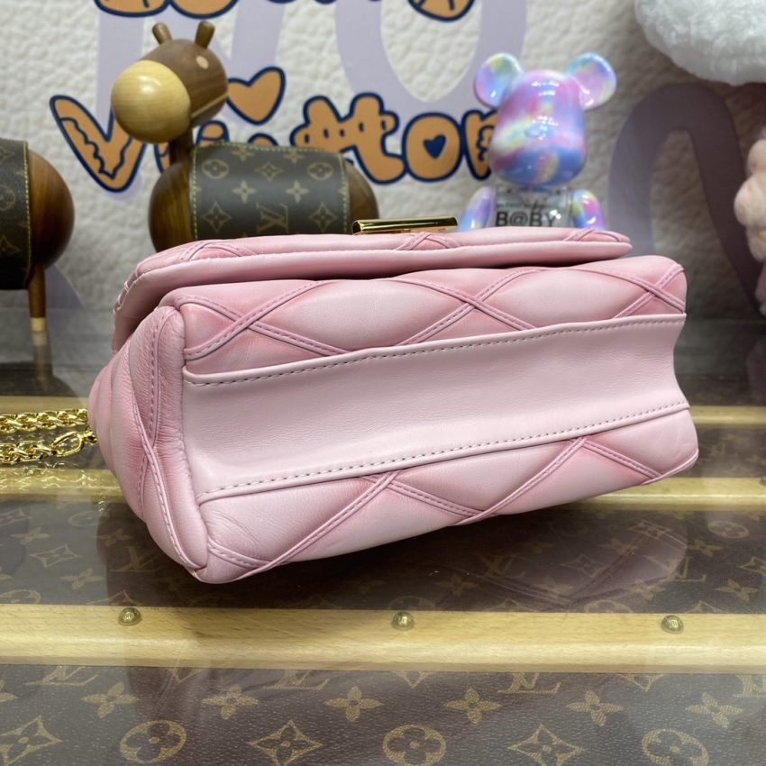 Replica Louis Vuitton Go – 14 Pink - Image 4