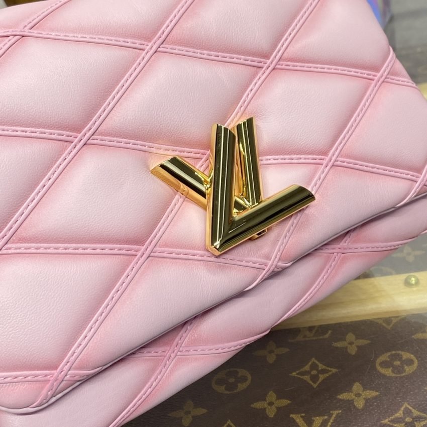 Replica Louis Vuitton Go – 14 Pink - Image 6