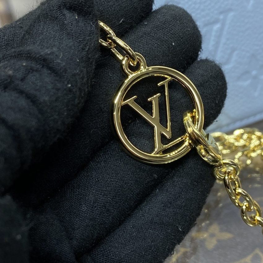 Replica Louis Vuitton Wallet On Chain Lily Sky Blue - Image 7