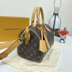 Alternative view of Replica Louis Vuitton Speedy P9 Bandouliere 25 Brown