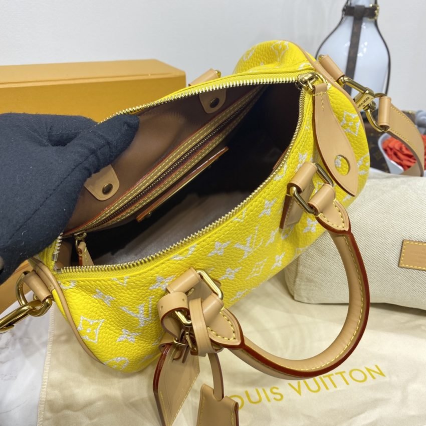 Replica Louis Vuitton Speedy P9 Bandouliere 25 Yellow - Image 6