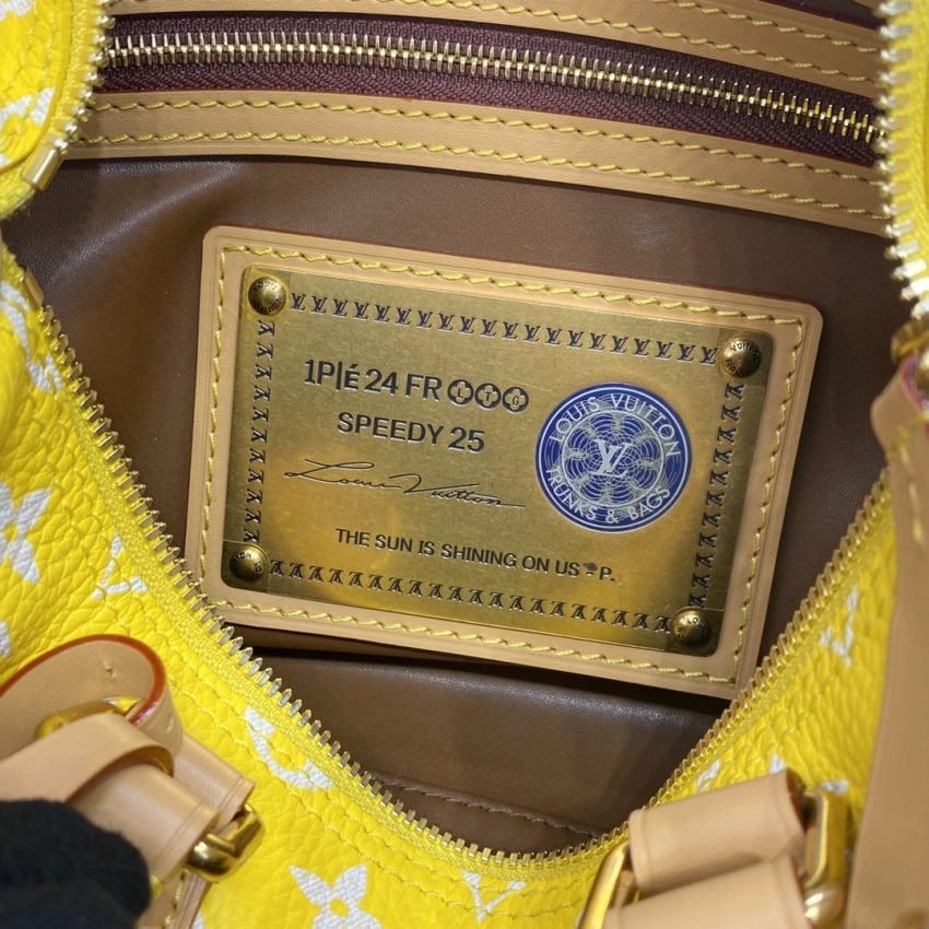 Replica Louis Vuitton Speedy P9 Bandouliere 25 Yellow - Image 9