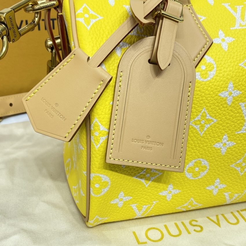 Replica Louis Vuitton Speedy P9 Bandouliere 25 Yellow - Image 2