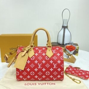 Replica Louis Vuitton Speedy P9 Bandouliere 25 Red