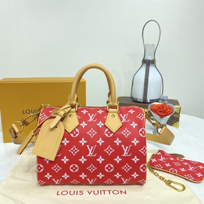 Replica Louis Vuitton Speedy P9 Bandouliere 25 Red