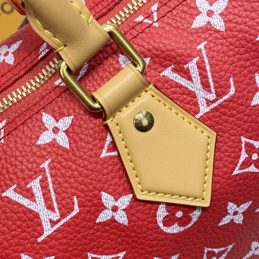 Replica Louis Vuitton Speedy P9 Bandouliere 25 Red - Image 6