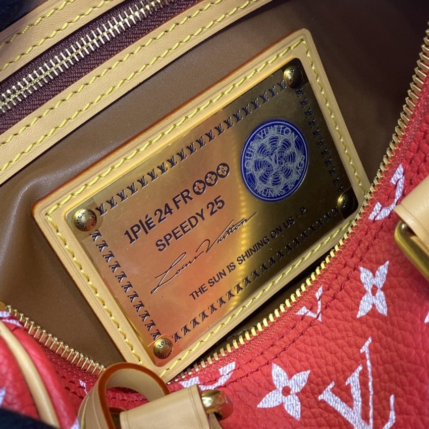Replica Louis Vuitton Speedy P9 Bandouliere 25 Red - Image 7