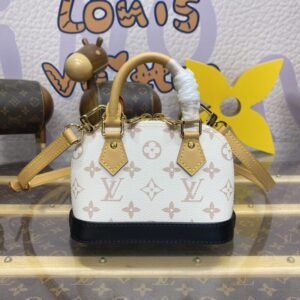 Fake Louis Vuitton Alma Nano White