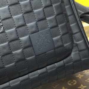 Alternative view of Replica Louis Vuitton Avenue Backpack Black Grid