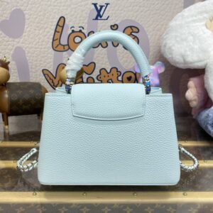 Alternative view of Replica Loius Vuitton Capucines Blue