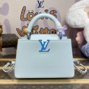 Replica Loius Vuitton Capucines Blue