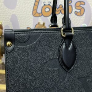 Alternative view of Fake LV Onthego Black